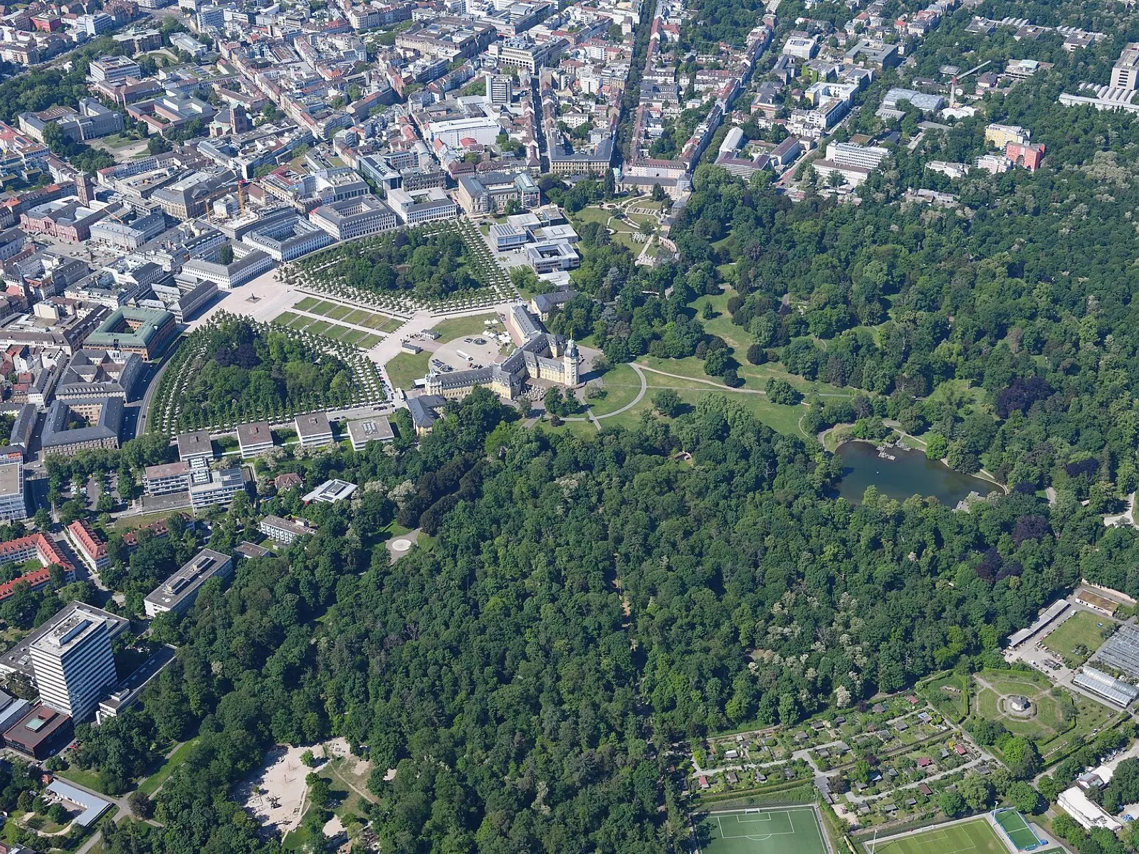 Schlossgarten in Karlsruhe